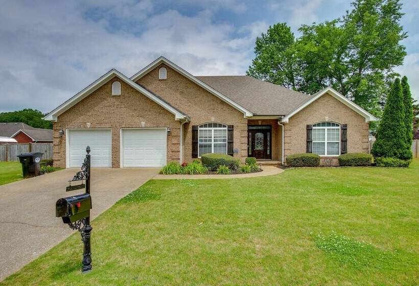 Muscle Shoals Home < 3 Mi To Recording Studios!