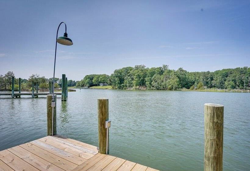 Virginia Retreat On Wicomico River W/ Dock!