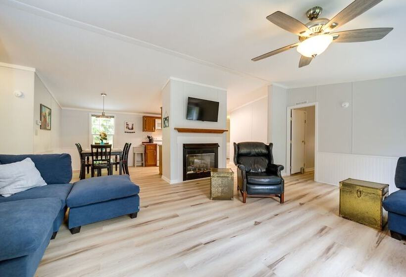 North Carolina Home Near Mountain Biking & Fishing