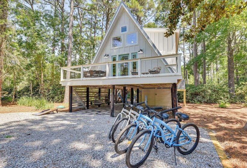 Santa Rosa Beach A Frame > 1 Mi To Ocean!