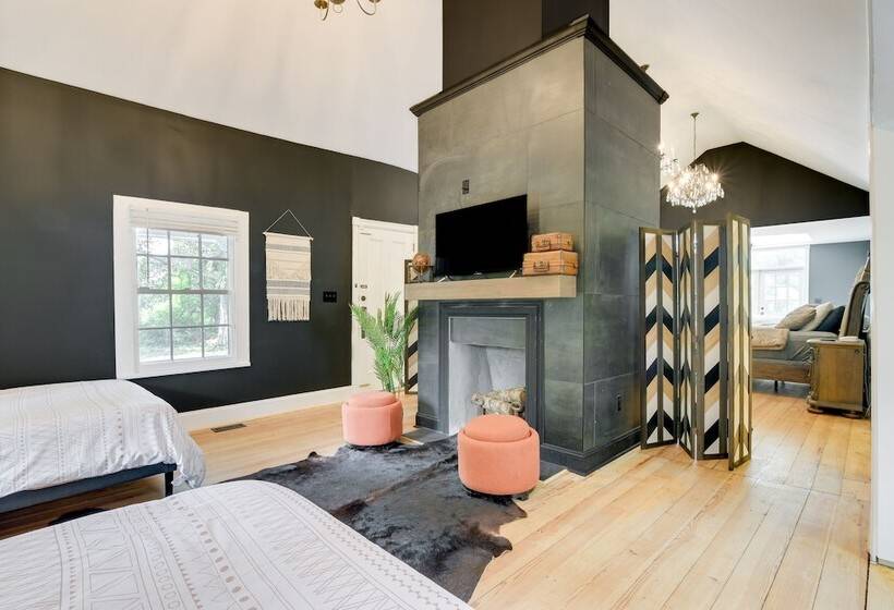 Spacious Durham Home W/ Fire Pit & Hot Tub!