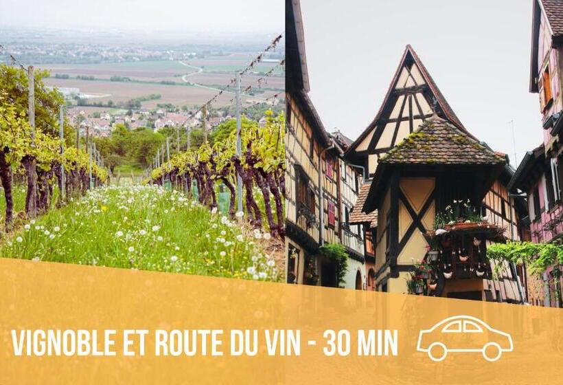 ベッドアンドブレックファースト Chez Philippe Et Sylvie   3 Bungalows Pour 5 Proche Europa Park