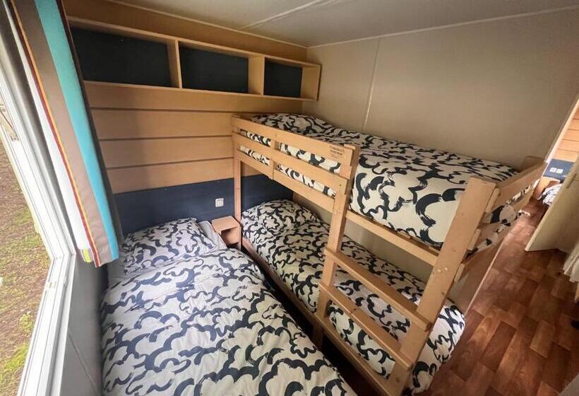 مبيت وإفطار Le Gewurz   Mobilhome Pour 5   Tv   Clim En été