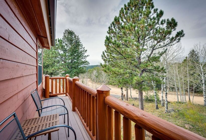 Rustic Ward Retreat W/ Deck + Mountain Views!