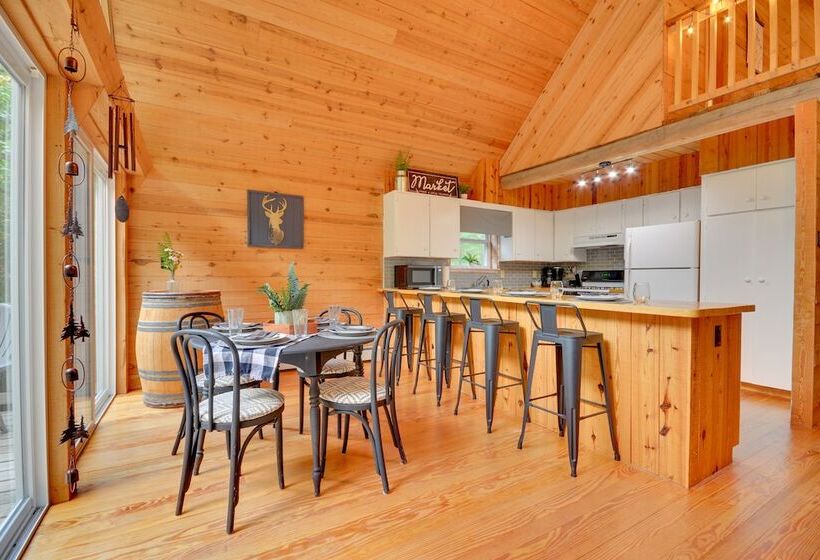 Serene Fancy Gap Cabin Retreat In Private Setting!