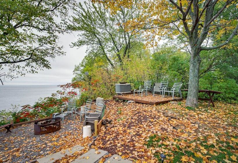 Waterfront Wahkon Cabin W/ Gas Grill & Fire Pit!