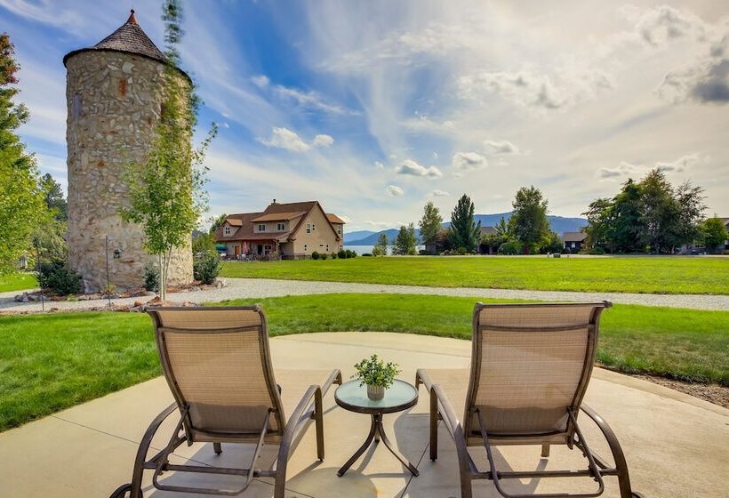 Modern Sandpoint Home W/ Lake Pend Oreille View!