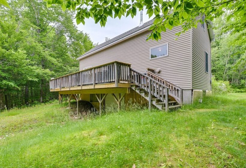 Secluded Harmony Cabin W/ Deck, Dock, Boats!