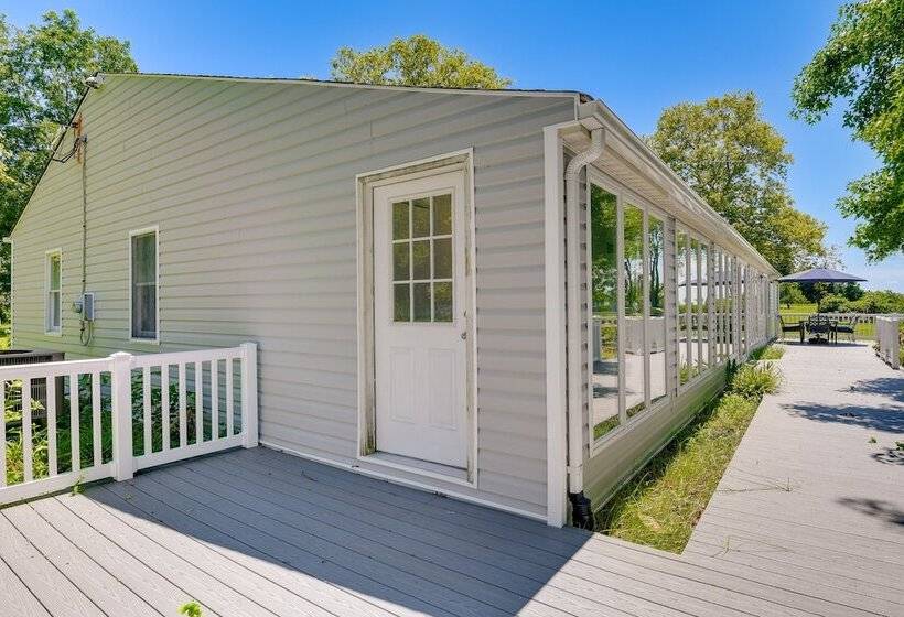 Sun Dappled Waterfront Home On Potomac River!