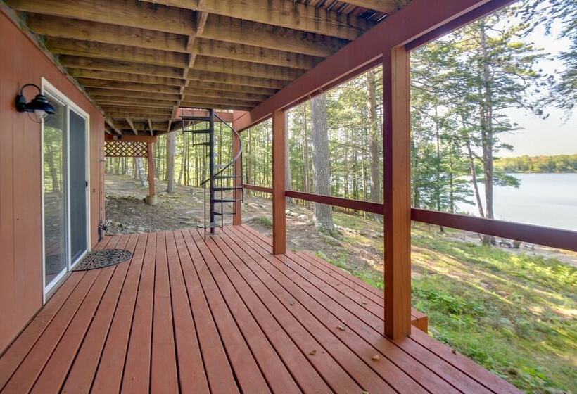 Waterfront New Durham Retreat: Swim Dock, Fire Pit