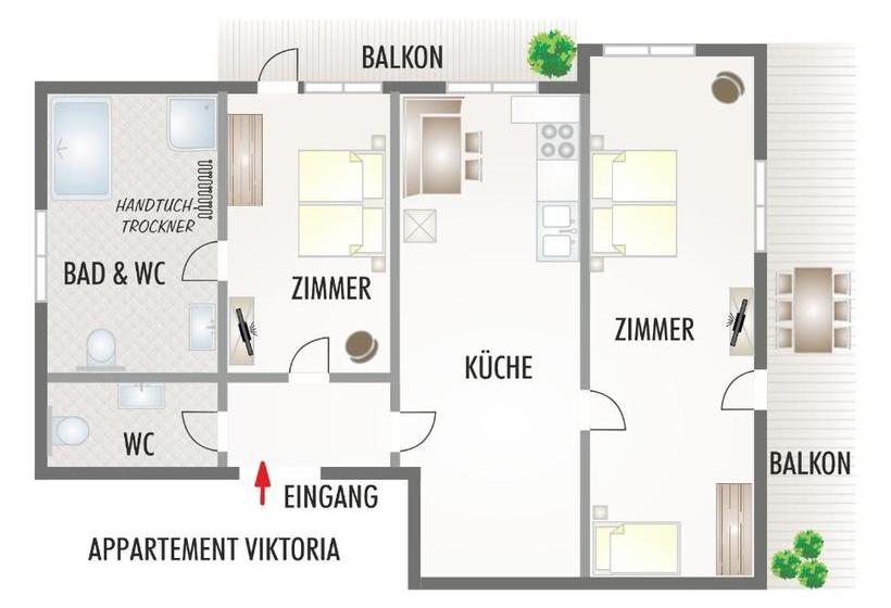 Отель Appartements Spitaler