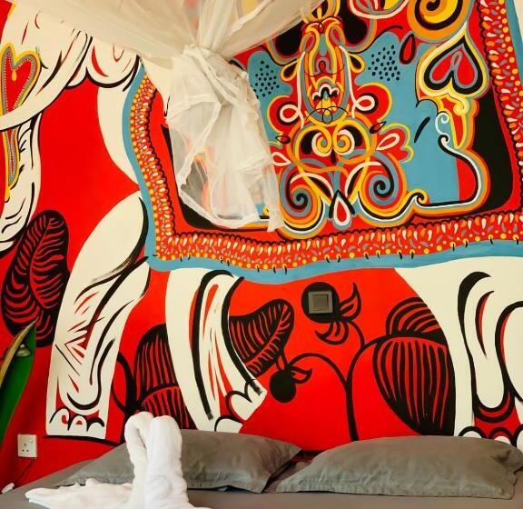 בית מלון כפרי Hostel Kandy Green Mirror