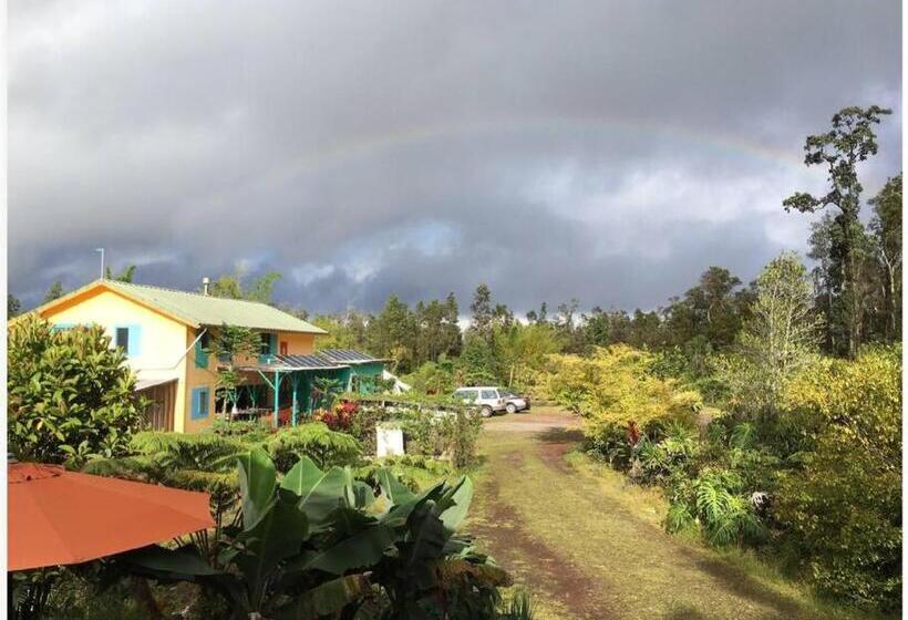 بنسيون Simple Rustic Studio Deluxe Bed In Tropical Fruits Garden