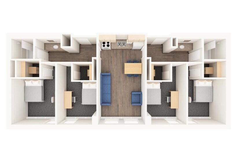 בית מלון כפרי Sait Residence & Conference Centre   Calgary