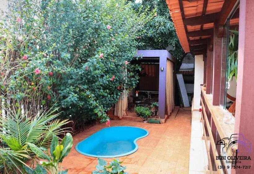 بنسيون Quarto Duplo Em Casa Com Piscina Em Belo Horizonte