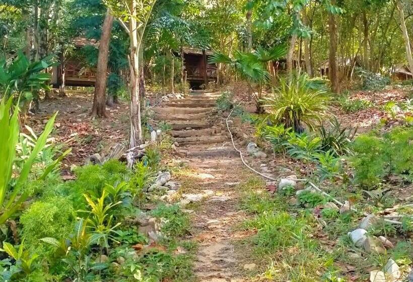ペンション Room In Bungalow   Family Cottage Of Koh Pu