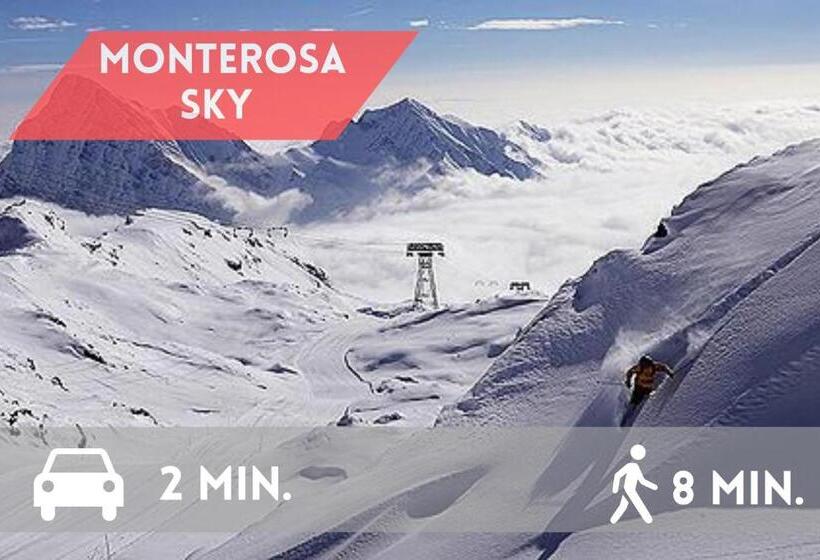 [5 Minutes From Monterosa Ski] Wi Fi & Relax