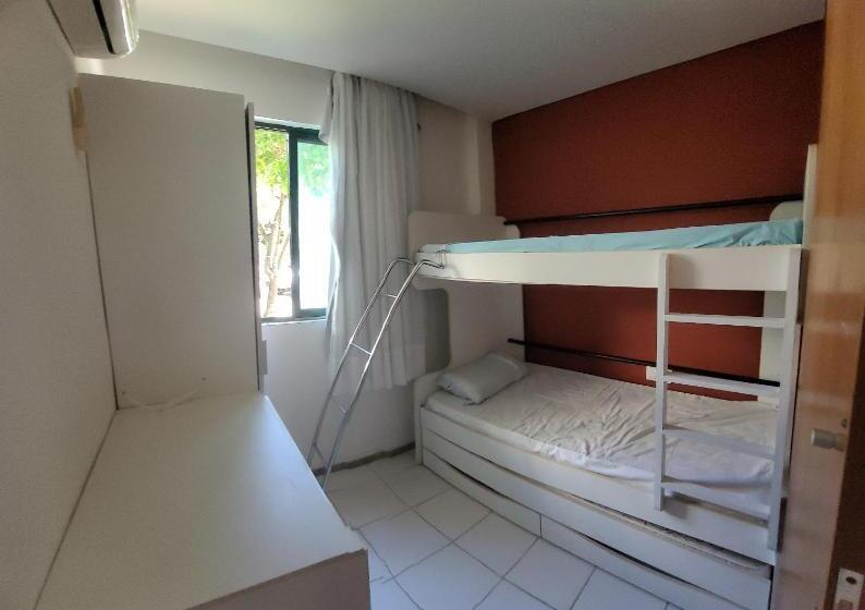 Flat Térreo 2 Quartos Resort Marulhos B101 Muro Alto Porto De Galinhas