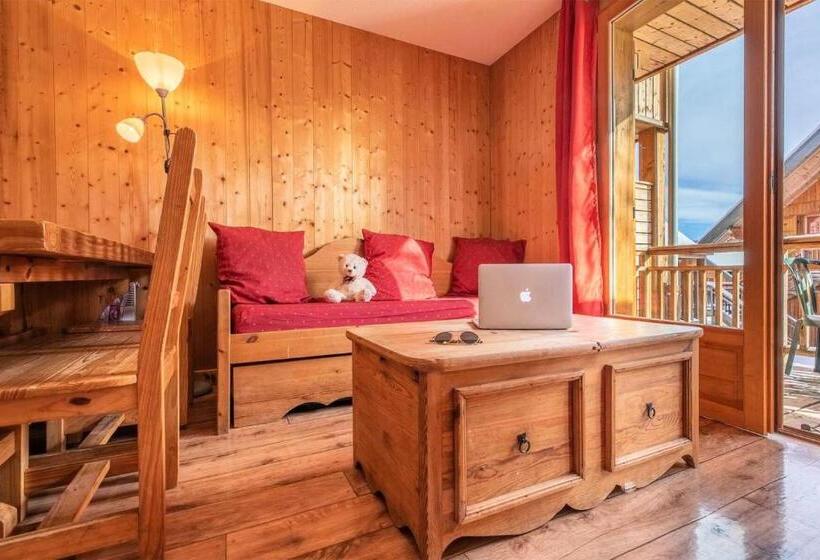 Résidence Les Chalets Du Berger   Appartement 2 Pièces Coin Nuit 6 Person 944