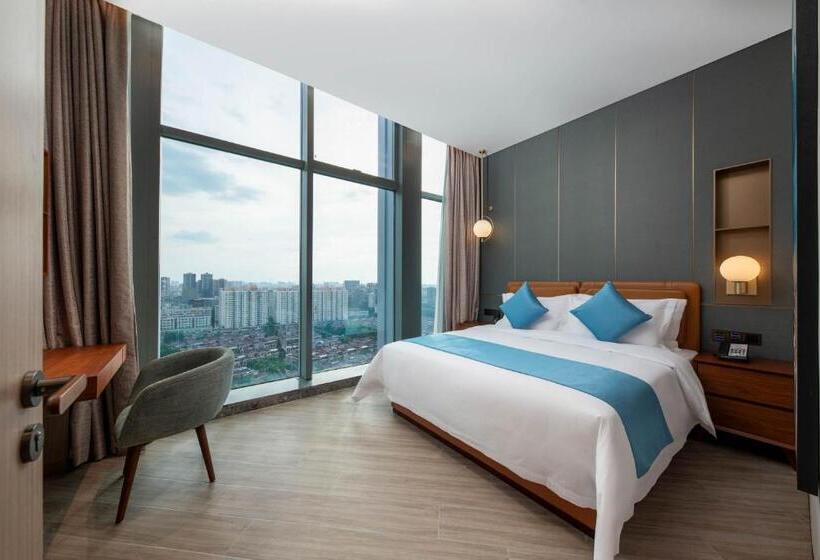 Sha Zhi Ye Serviced Apartment Hotel   Houjie Wanda Plaza Liaoxia Subway Station