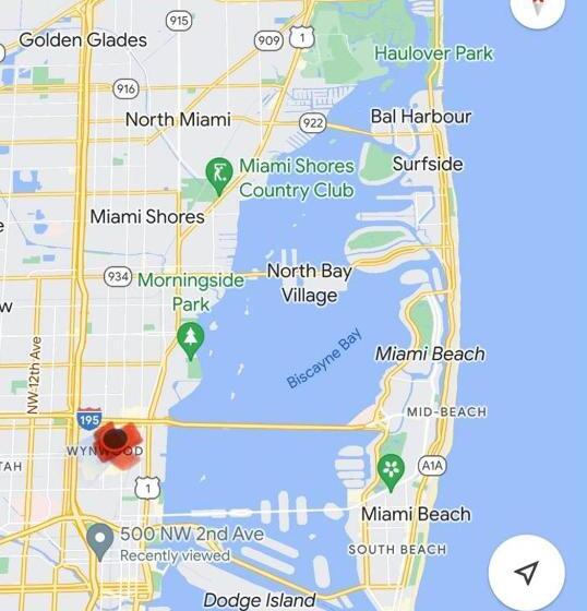 پانسیون Nice 2 Twin Bedroom   Best Central Location In Miami   Luggage Storage, Parking And Laundry For Free