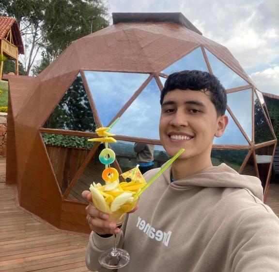 هتل کپسول Greeenlandomesa Amatista