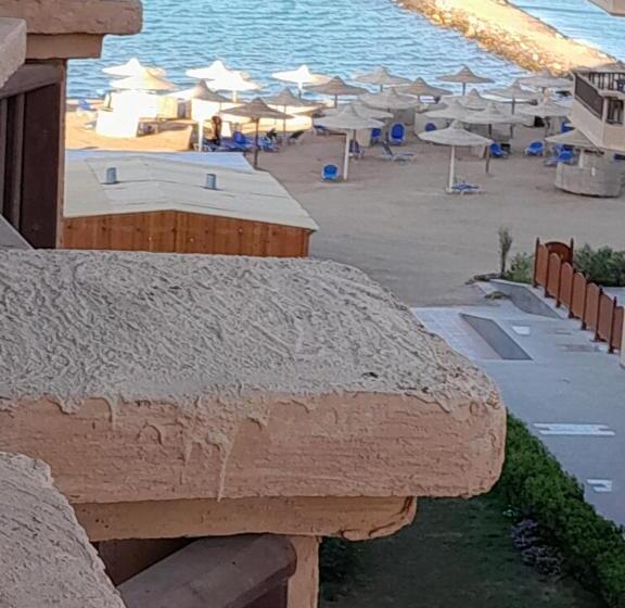 Turtles Beach Resort Hourghada Studio View Sea View Pool Private Beach Pools Balcony Security Cafe A