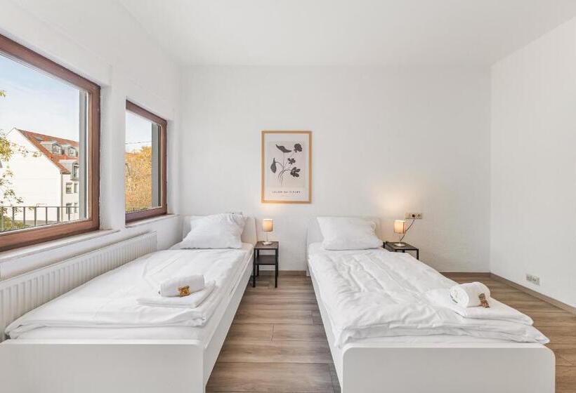 هتل Home2stay Apartmenthaus Heilbronn City Kitchen Parking Highspeed Wifi Washroom