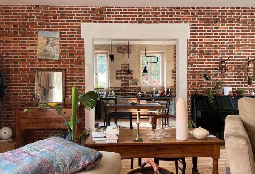 ベッドアンドブレックファースト Grandes Chambres Dans Un Corps De Ferme Rénové Du Château Du Piple, à 16km De Paris