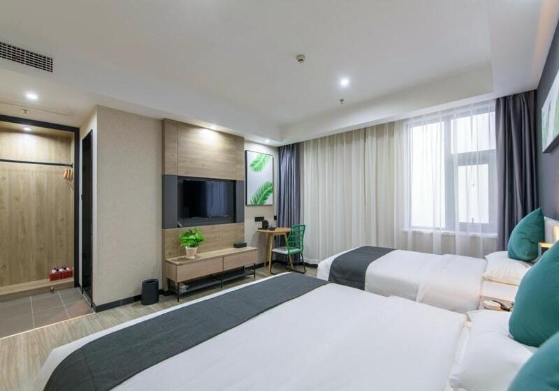 فندق Thank Inn Plus Jiaozuo Jiefang District Heping Street
