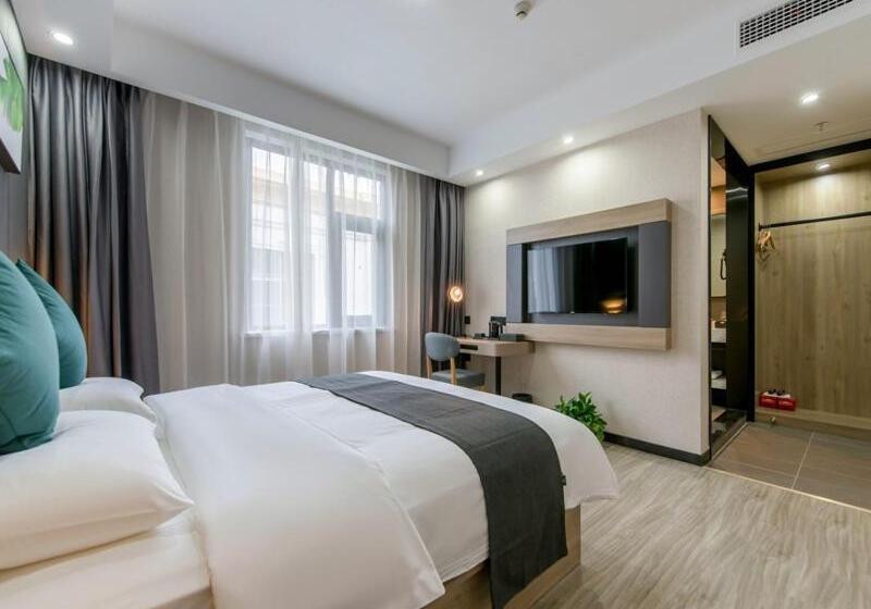 فندق Thank Inn Plus Jiaozuo Jiefang District Heping Street