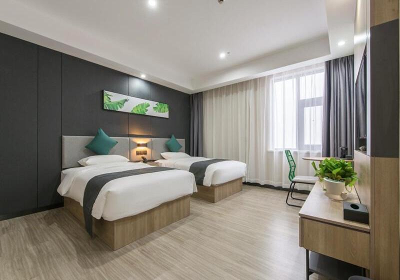 فندق Thank Inn Plus Jiaozuo Jiefang District Heping Street