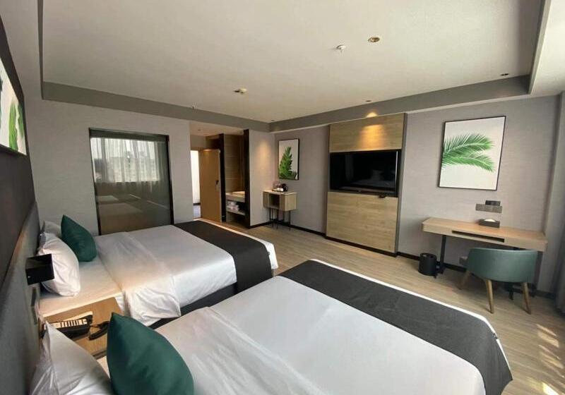 Отель Thank Inn Plus Xinyang Gushi Liaocheng Avenue