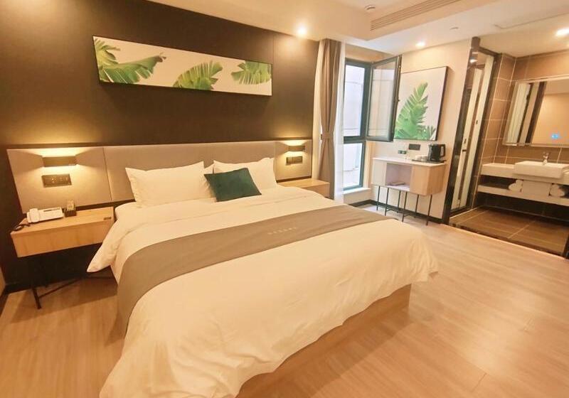 ホテル Thank Inn Zaozhuang Tengzhou Jinghe Road Zhenai Mall