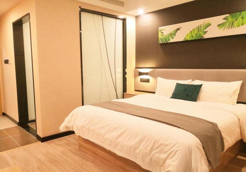 Отель Thank Inn Zaozhuang Tengzhou Jinghe Road Zhenai Mall