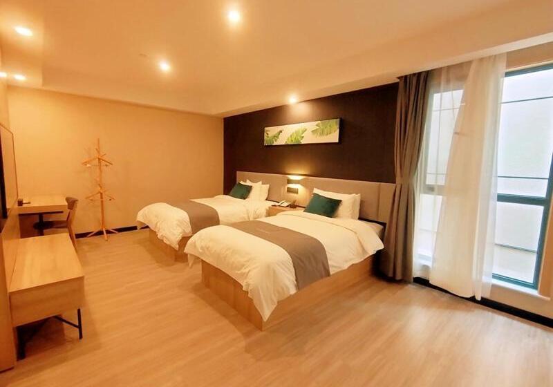 فندق Thank Inn Zaozhuang Tengzhou Jinghe Road Zhenai Mall