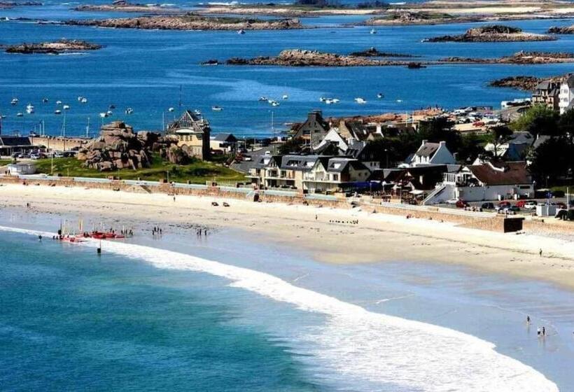 پانسیون Ty Sam Bretagne   Bel Appartement Maison Rdc Terrasse T3 T4 Proche Plages Et Commerces