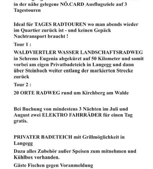 펜션 Sommerfrische Waldviertel