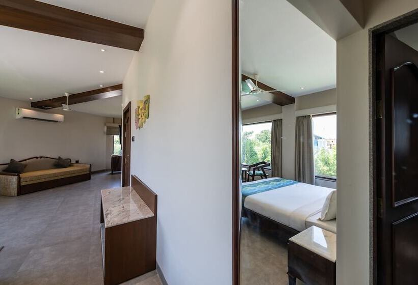 ホテル Parijat Lake Resort By Goldmark, Madhai  Satpura National Park