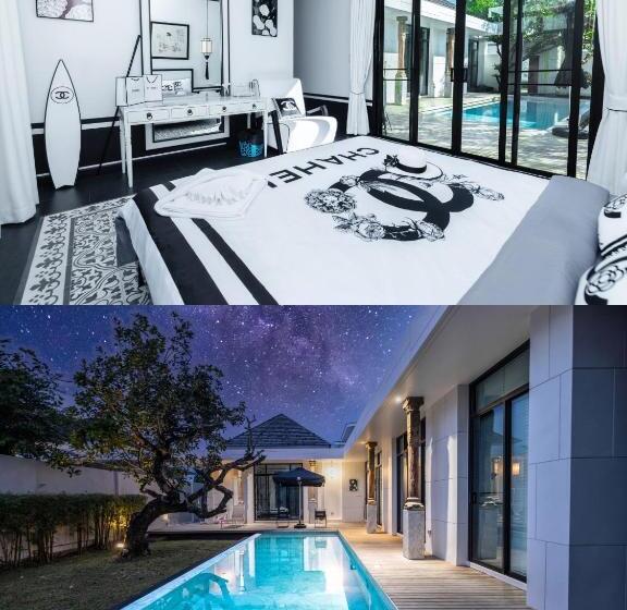 Pension (Hôtel basse catégorie) 查龙3卧室花园泳池别墅