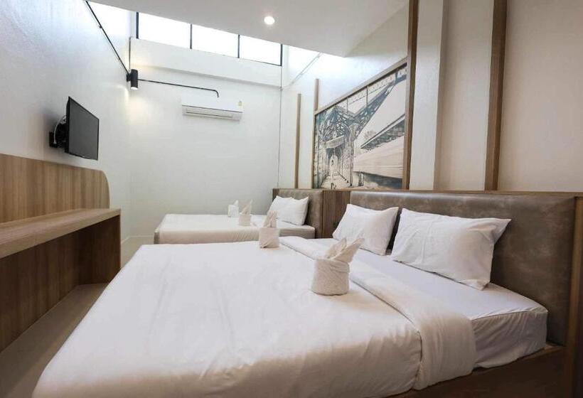 בית מלון כפרי Nadpob Station นัดพบสเตชั่น