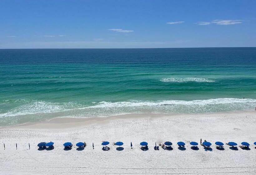 Marvelous 9th Floor Condo Gulf, Pool & Sunset View