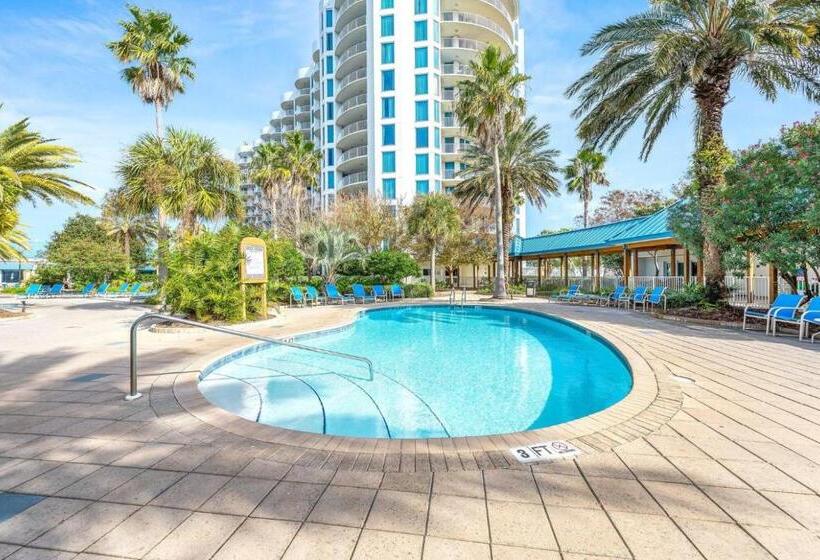 Marvelous 9th Floor Condo Gulf, Pool & Sunset View