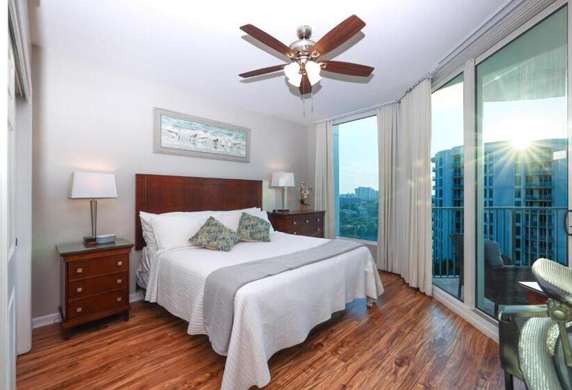 Marvelous 9th Floor Condo Gulf, Pool & Sunset View