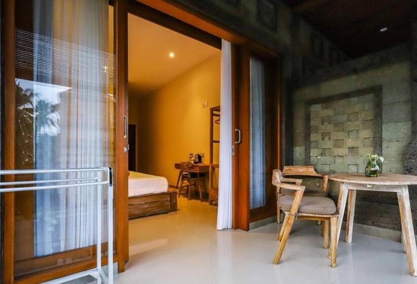 膳宿费 Harmony House 5. Just Built! 2 Min Ubud Center