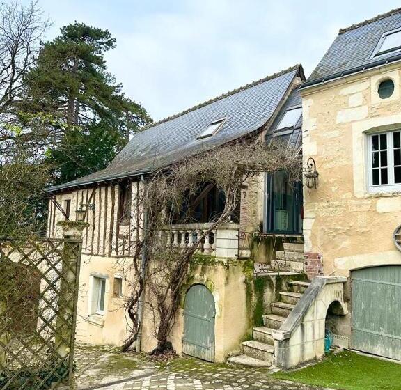 تختخواب و صبحانه Maison D Hôtes Prince Face Au Château Du Clos Luce