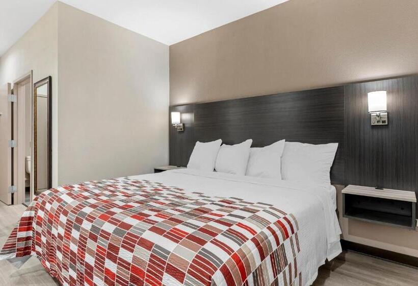 모텔 Red Roof Inn Hutchins