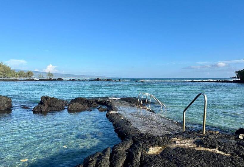 Ocean View Mauna Loa Shores Kai Ekahi #201 Next To Carlsmith Beach Park Hilo Hi