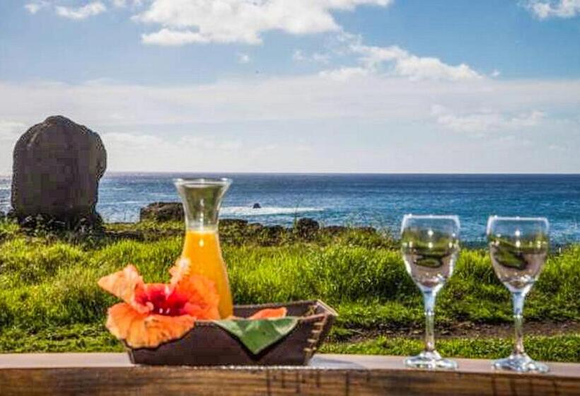 تختخواب و صبحانه Ngahu Bungalows Alojamiento Frente Al Mar En El Centro De Rapa Nui