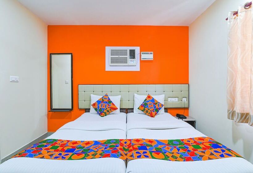 هاستل Fabhotel Vrj Residency Nr Chennai Trade Center & St Thomas Mount